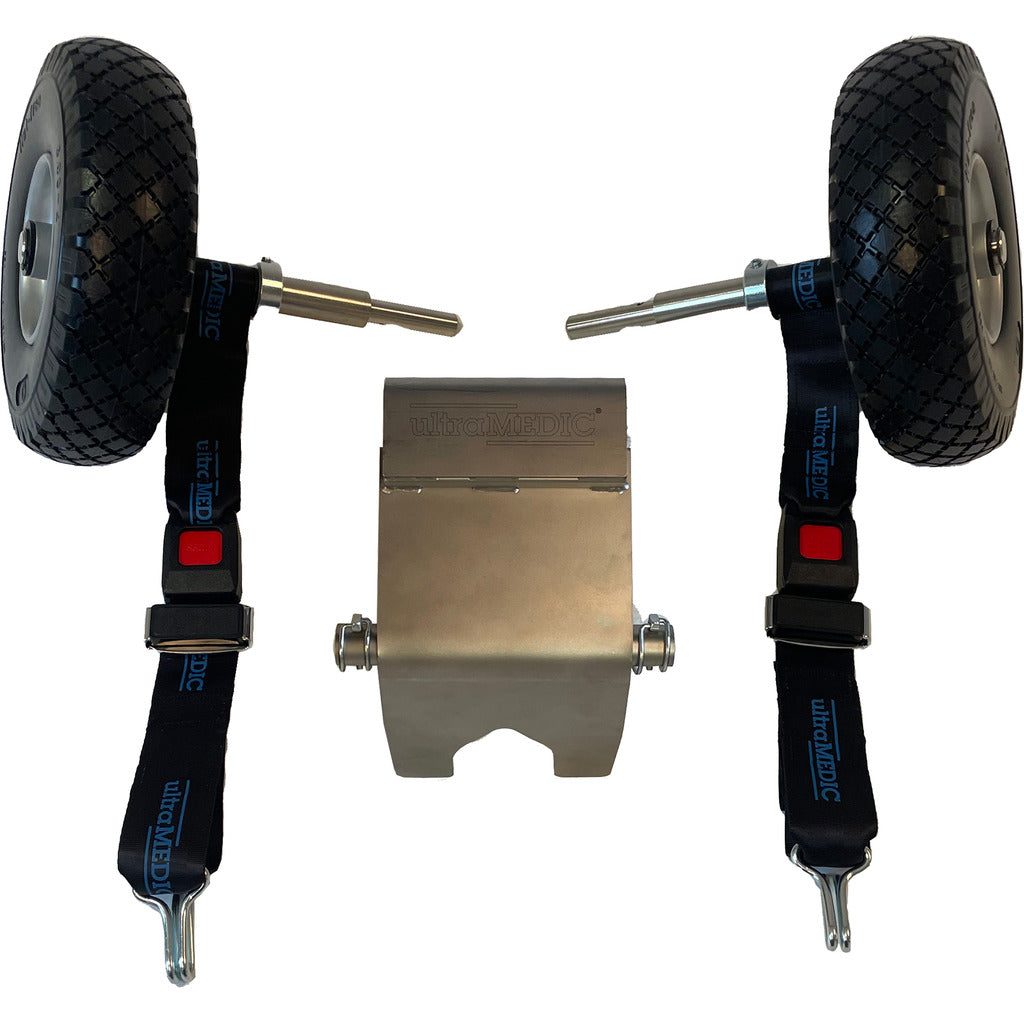 ultraGEAR mobile stainless steel chassis for basket stretcher