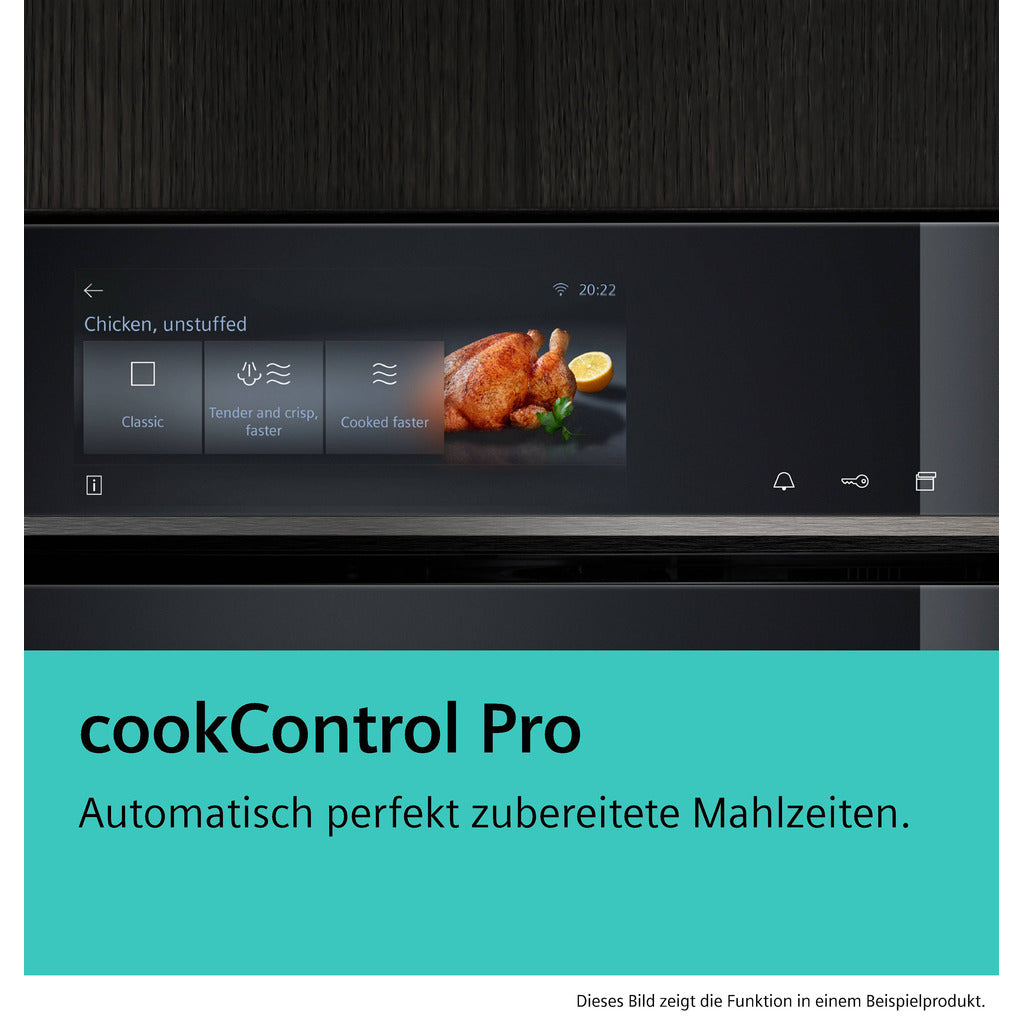 Forno a vapore compatto da incasso iQ700 CS736G1B1