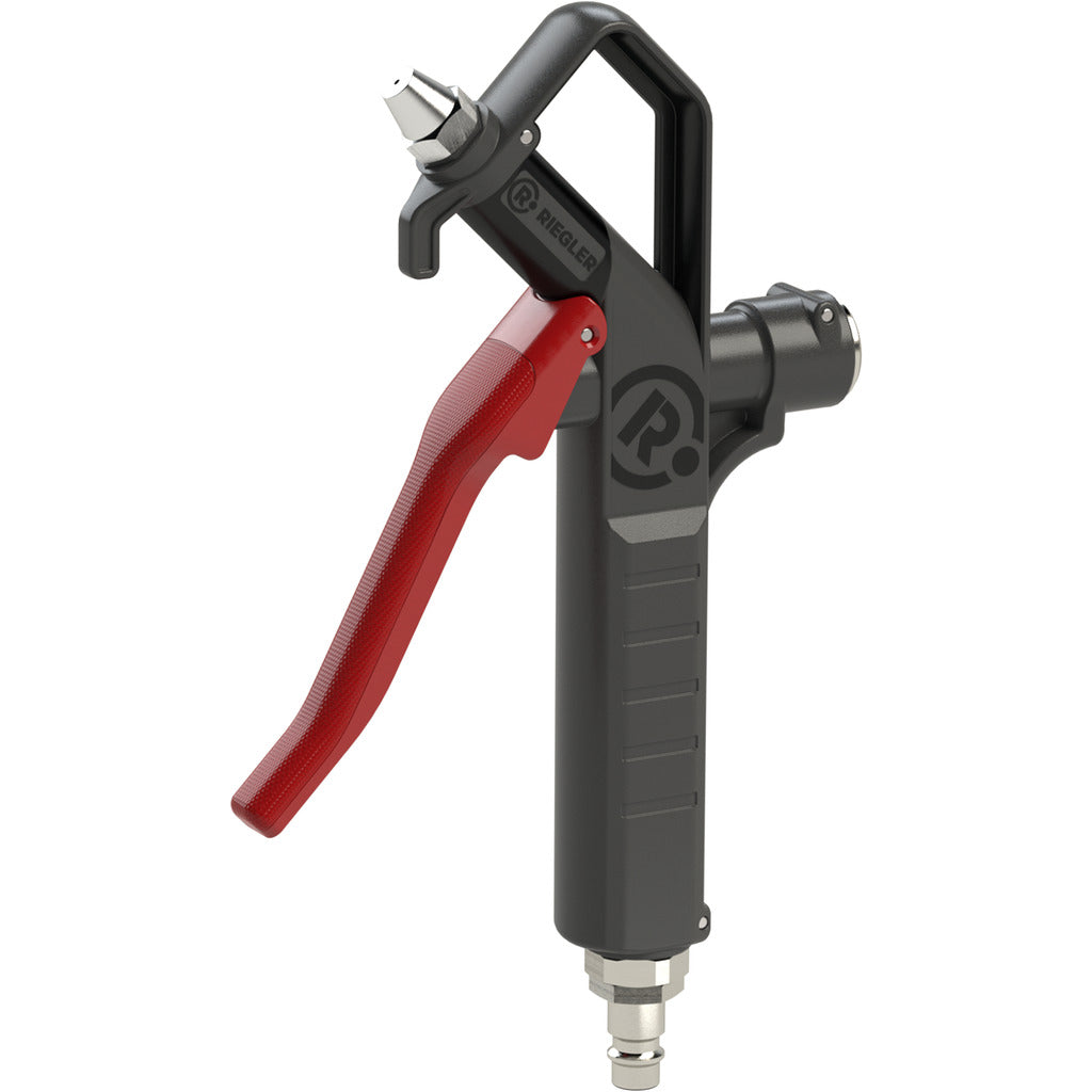 Pistola di soffiaggio con ugello standard, collegabile dal basso