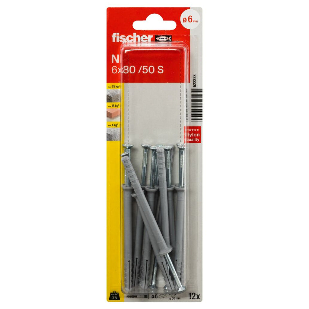 Nail anchor S KN self-service card