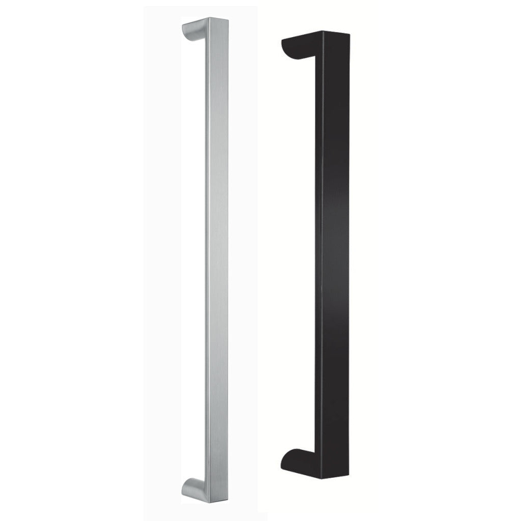 Pull handle D-profile