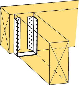 Simpson joist hanger BSDI