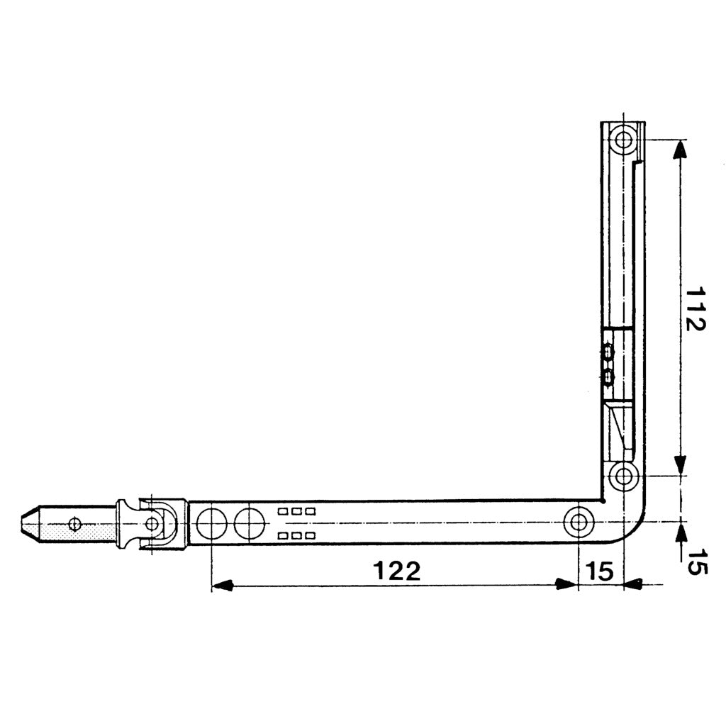 Eckwinkelgetriebe FZ 90