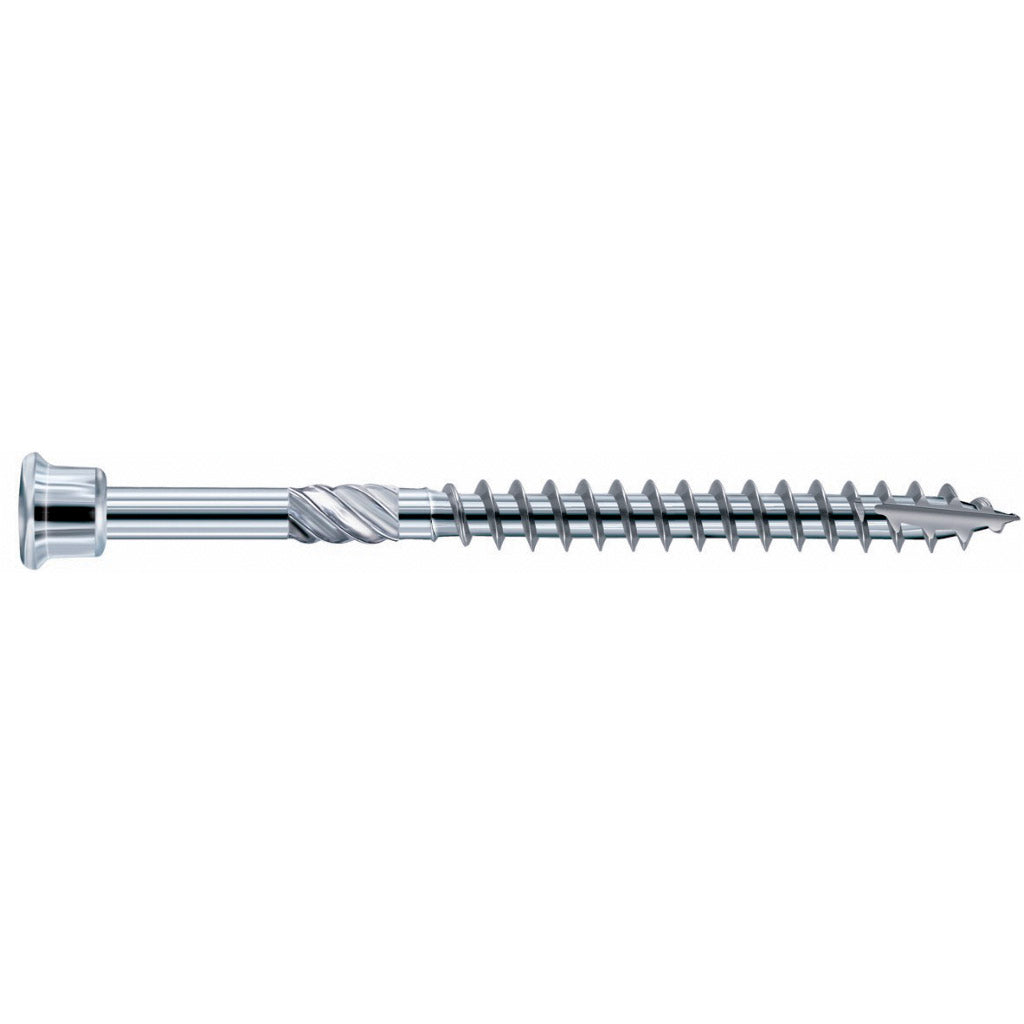 Terrassotec decking screw – hardened stainless steel (TX, stainless steel C1 – 1.4006)