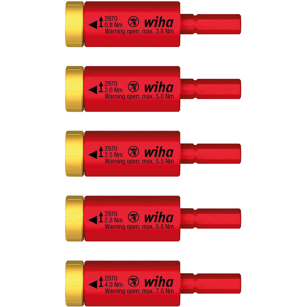Drehmoment Set EasyTorque Adapter electric für slimBits/slimVario 5-tlg.