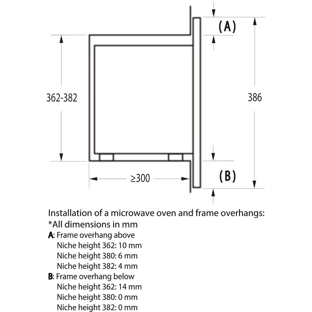 Forno a microonde da incasso con grill G600 BM201SG3DBG