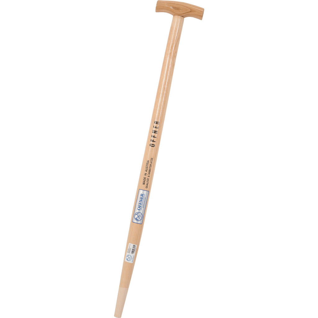 Spade handle with T-handle