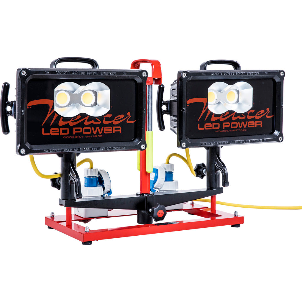 DUO-LIGHT 450 S support module with 2 LED high-performance spotlights 180 AC