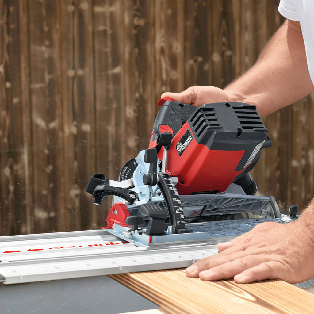 Kappschienen-Säge KSS 50 cc im Transportkoffer