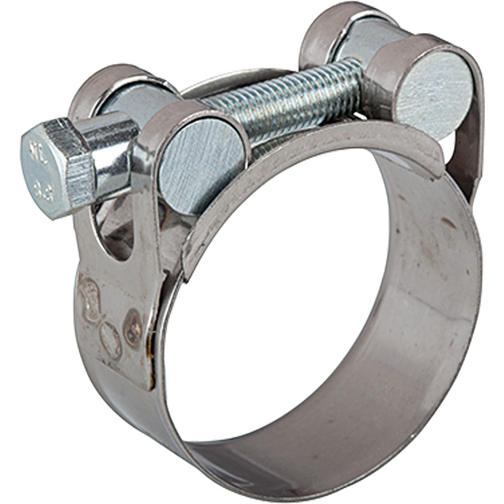 Morsetto a bullone incernierato, acciaio cromato 1.4016 (W 2)