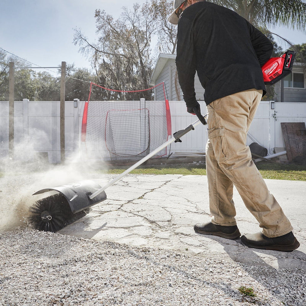 QUIK-LOK sweeping brush attachment M18FOPH-BBA