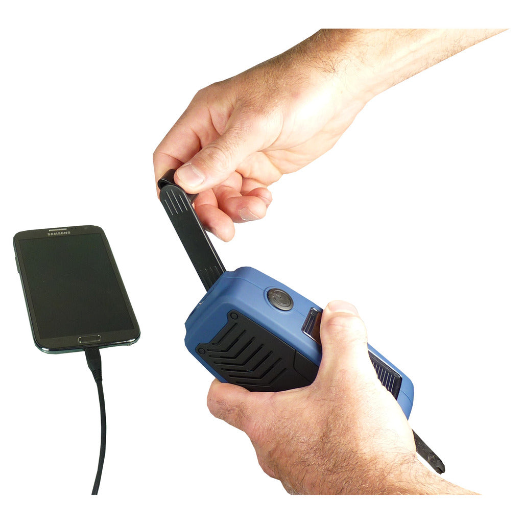 Radio solare/a manovella POWERplus Panther