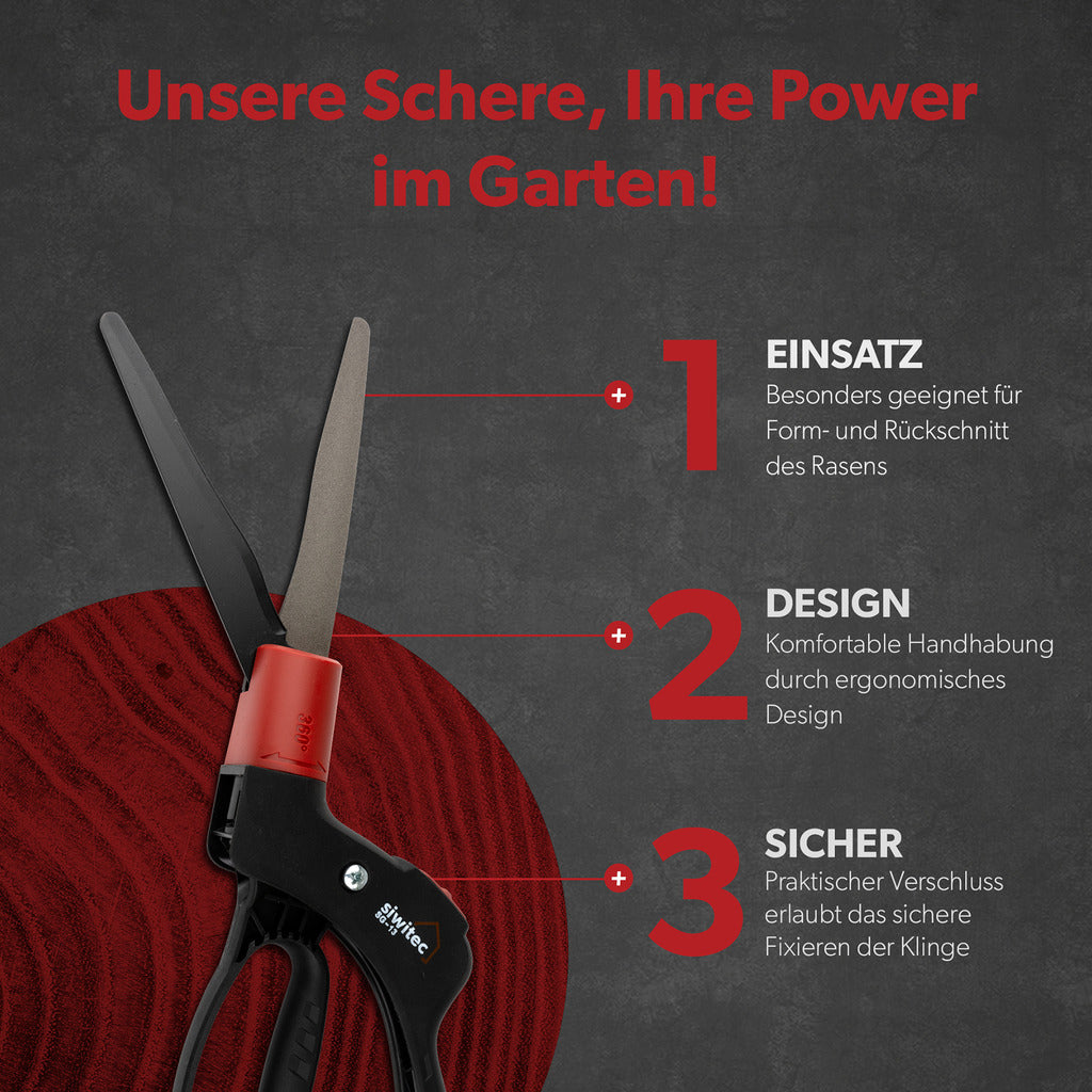 Siwitec grass and shrub shears SG-13