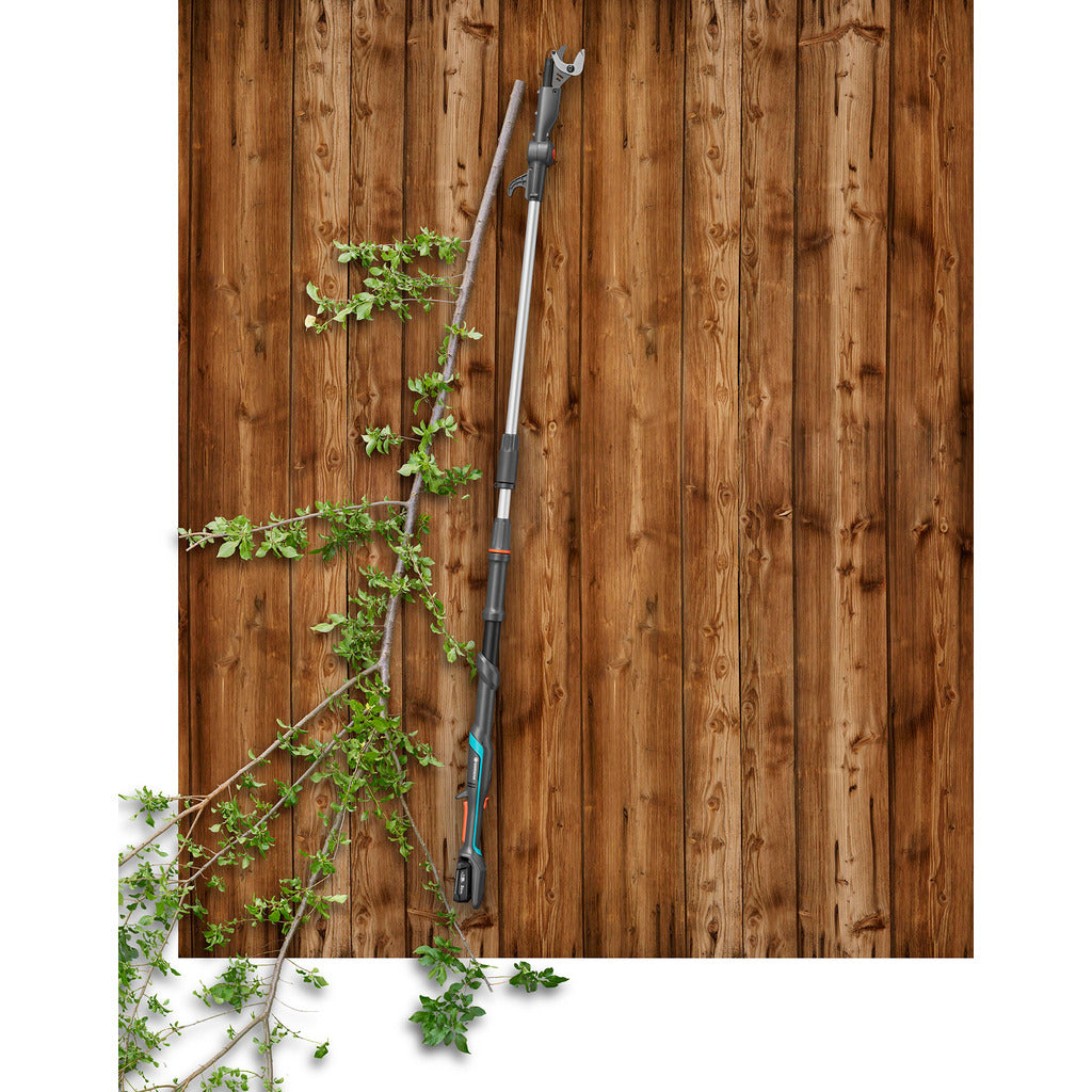 Forbici telescopiche a batteria Gardena HighCut 250/18V P4A / Pronte all'uso / Set
