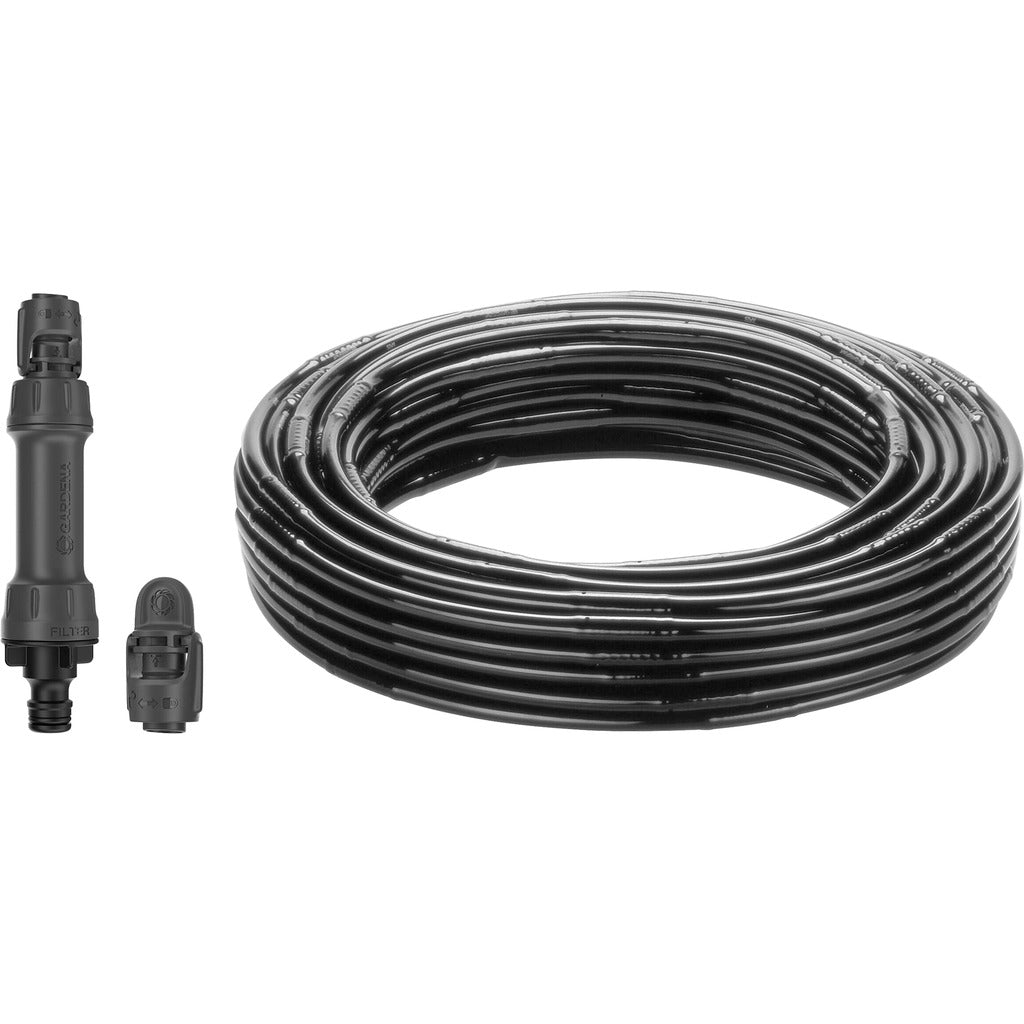 Set di irrigazione a goccia / siepe - arbusti (50 m)