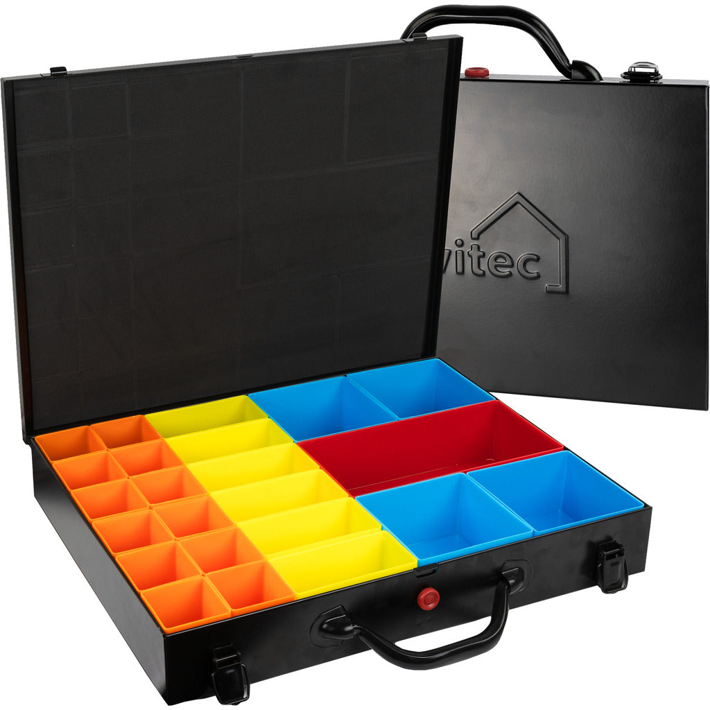 Custodia in lamiera d'acciaio Siwitec / 23 pezzi