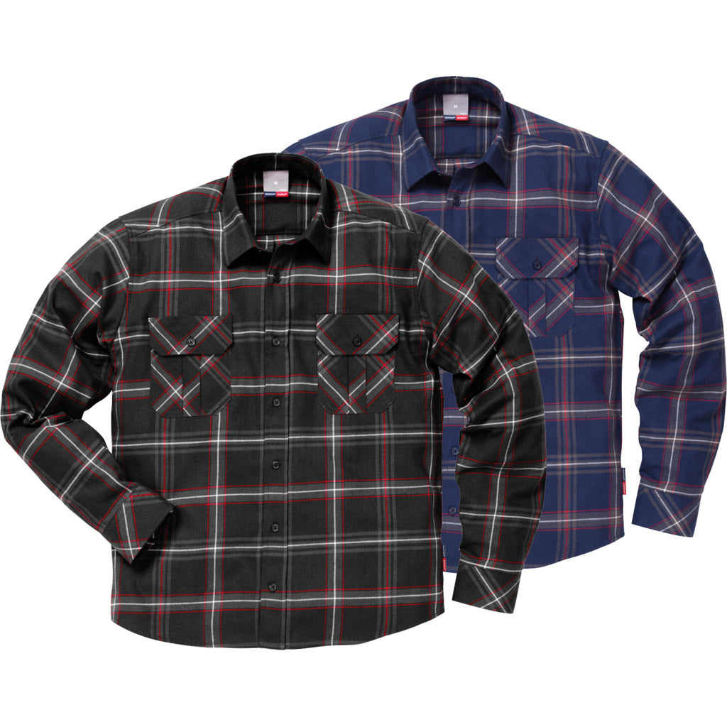 Camicia in flanella a manica lunga 7421 MSF