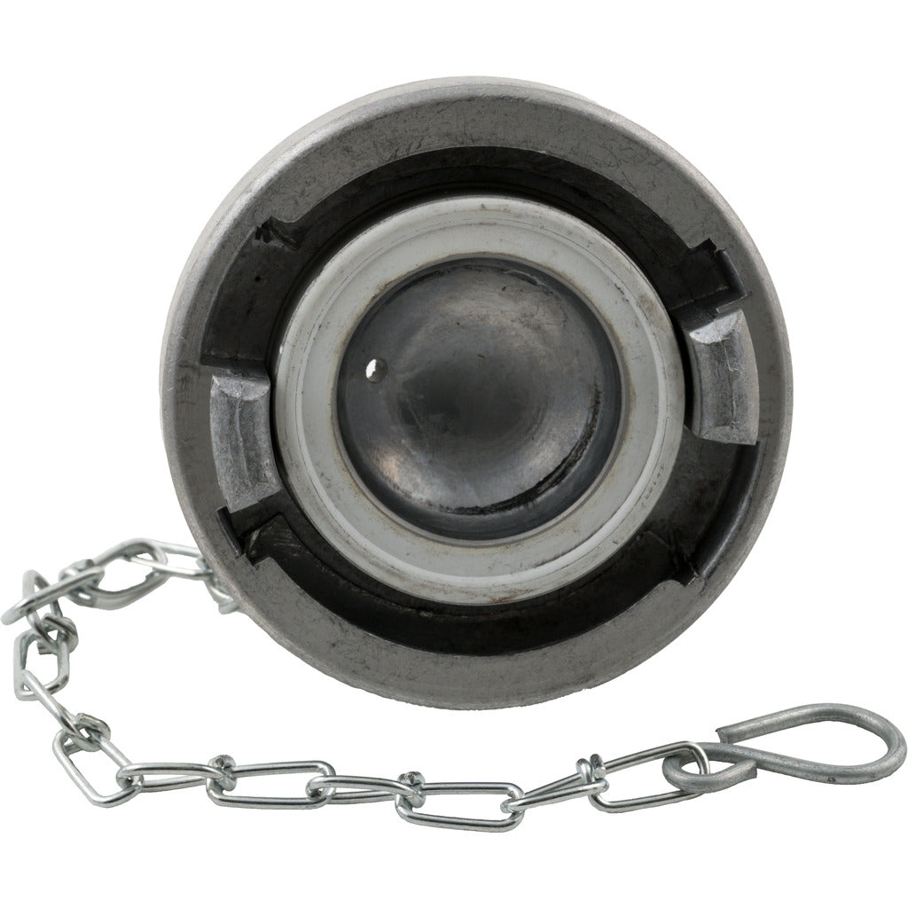 Blind coupling end piece