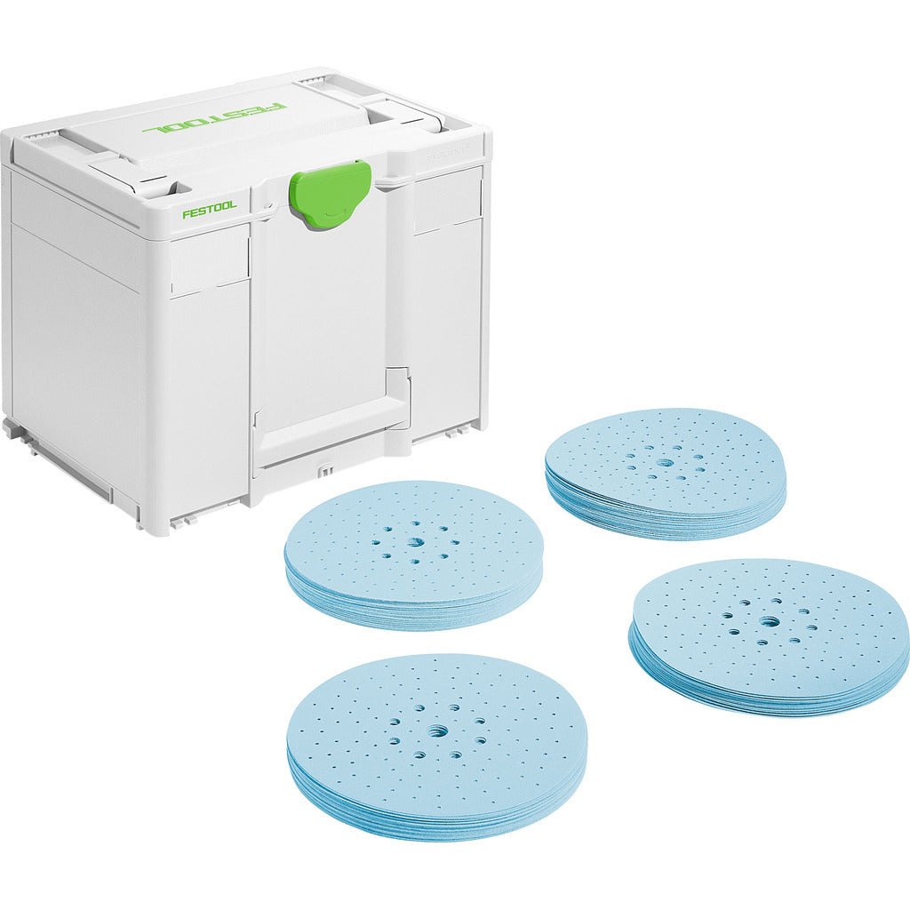 Schleifmittel-Systainer SYS-STF D225 GR-Set