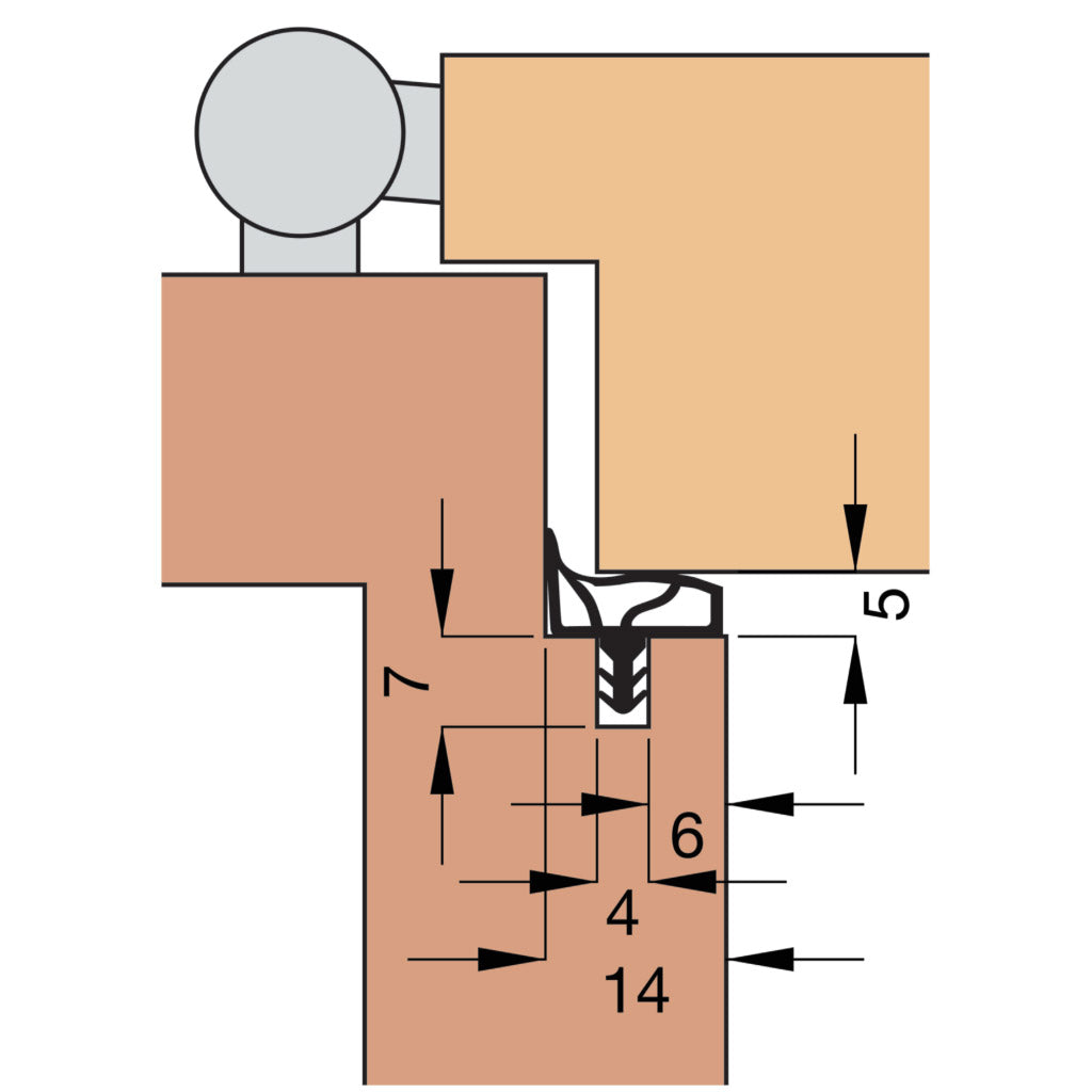 Türdichtung V 1011