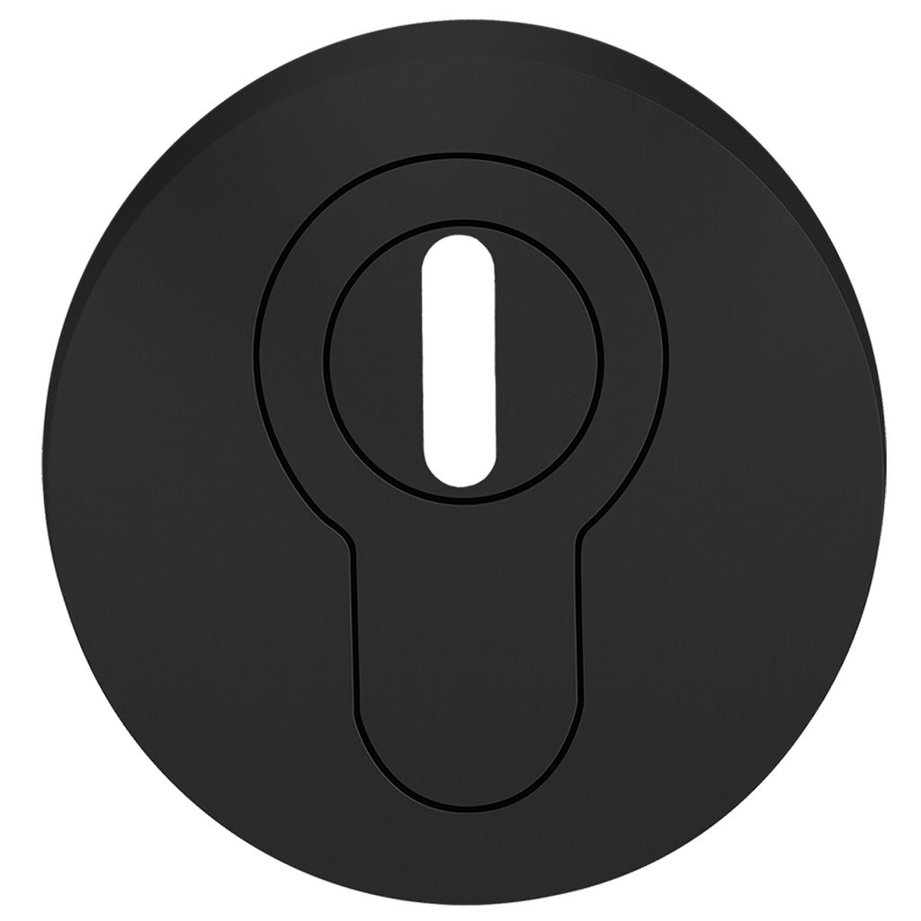 Protective rosette with cylinder protection