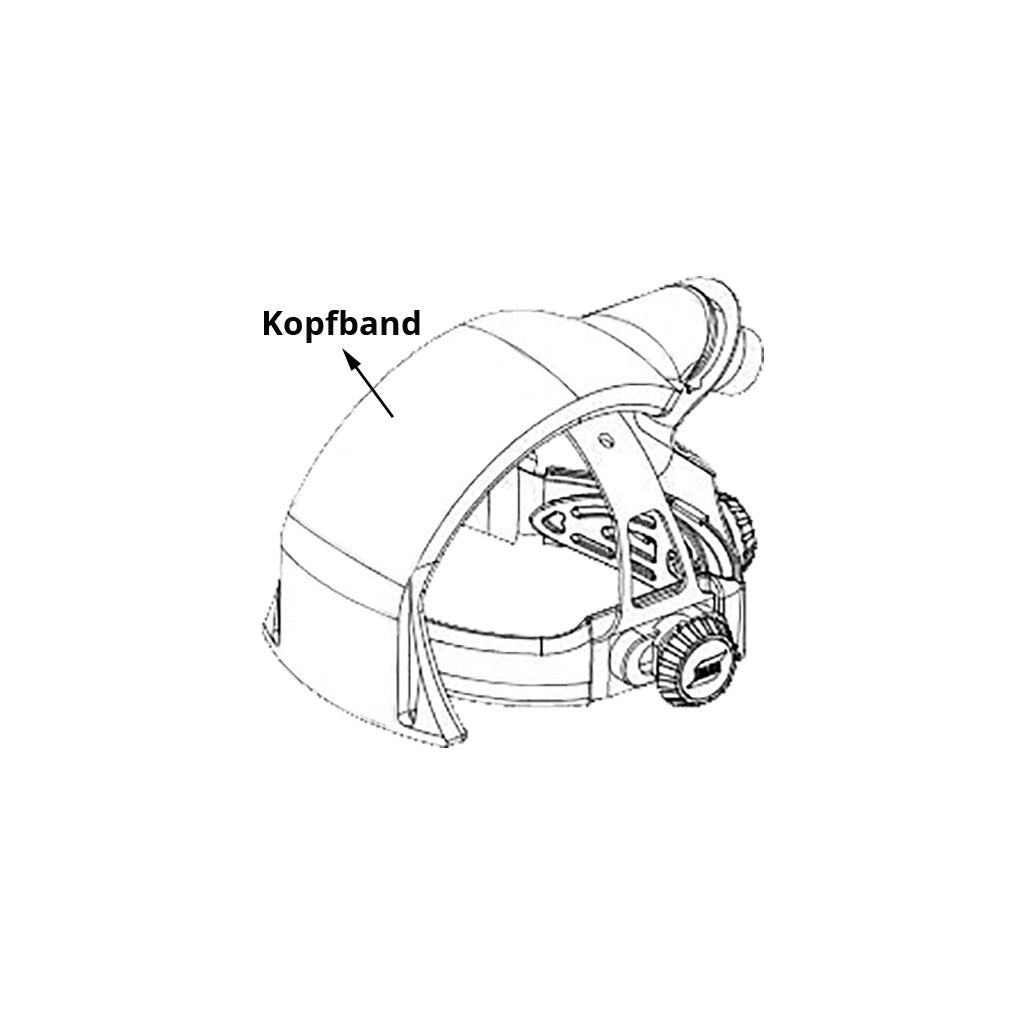 ESAB SAVAGE A41 Air Kopfband mit Luftkanal