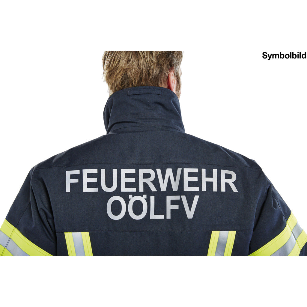 Rückenbeschriftung für Schutzjacke "Fire Max 3 OÖ"
