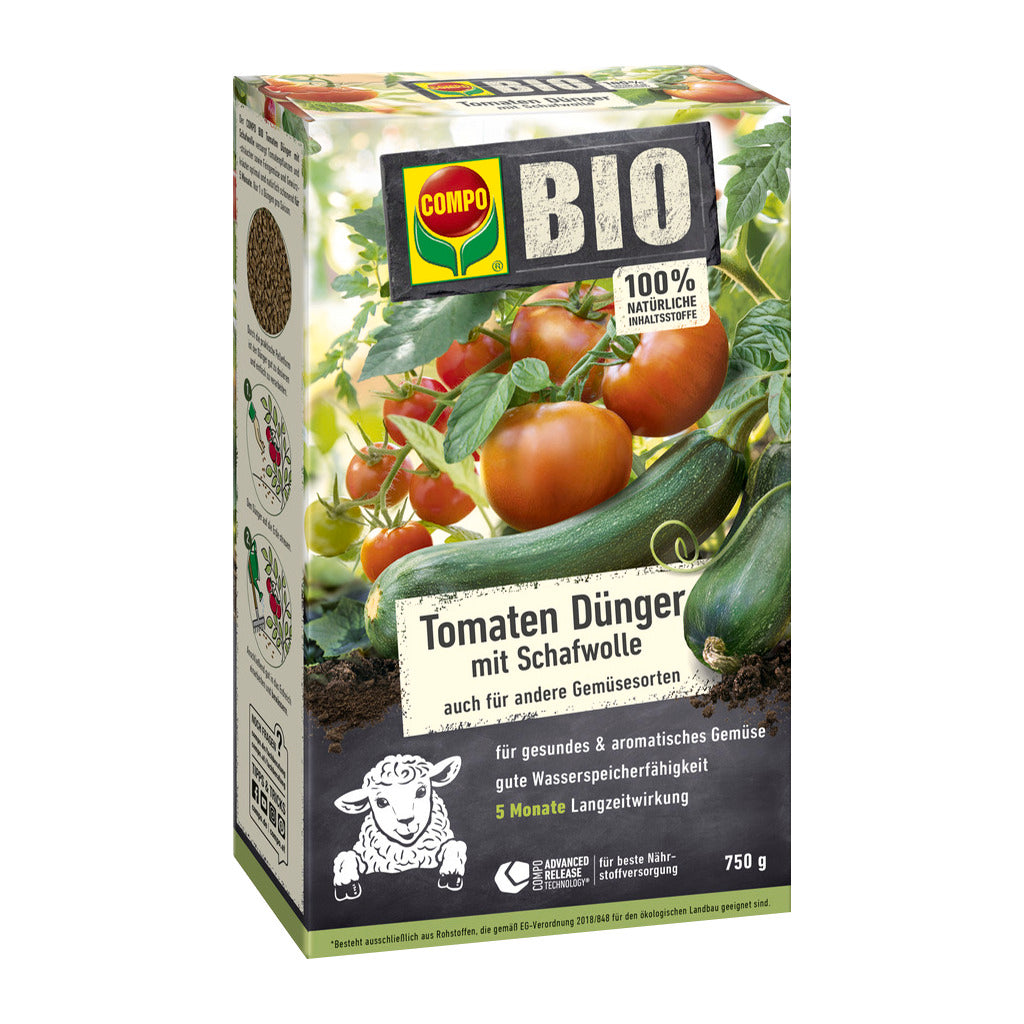 Compo Tomaten Dünger mit Schafwolle