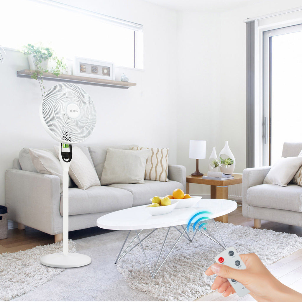 BE COOL Stand- und Tischventilator mit Mückenabwehr