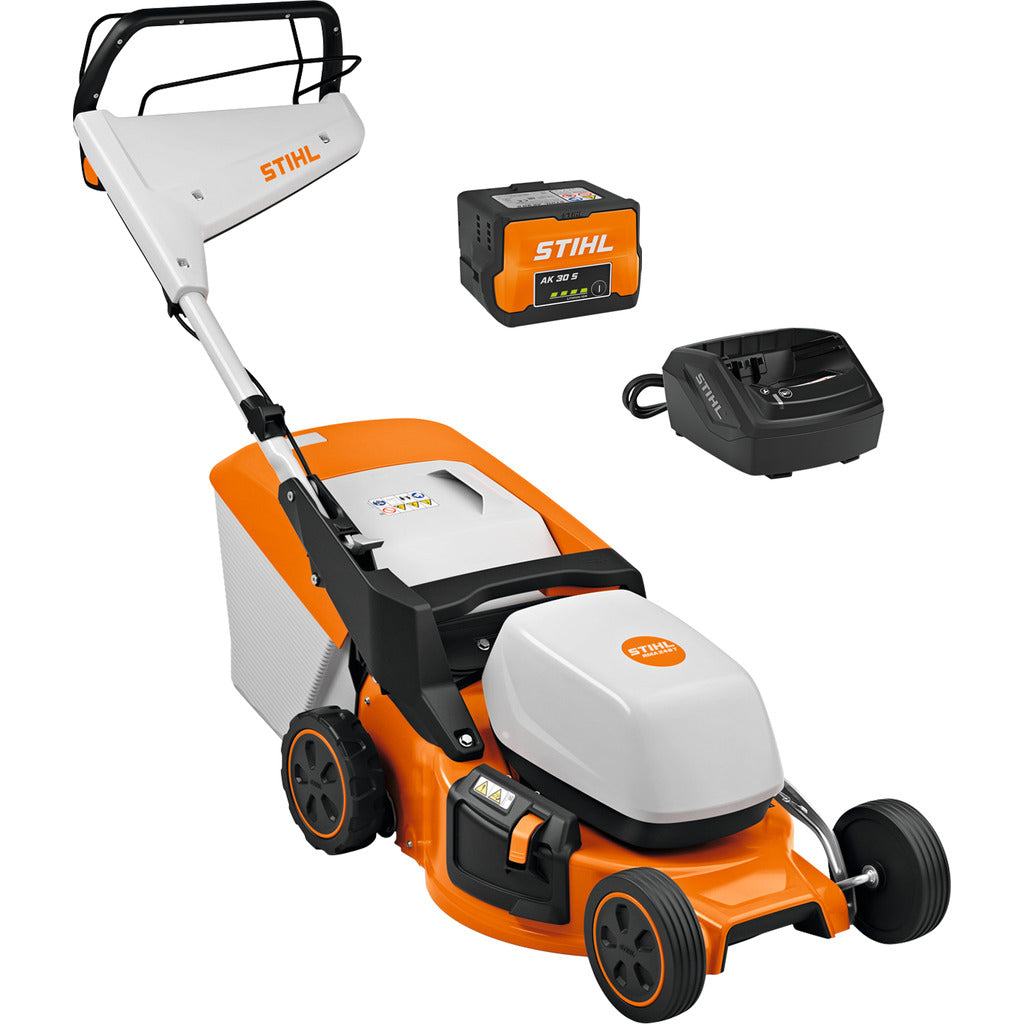 Stihl cordless lawn mower RMA 248 T / with AK 30 S battery and charger