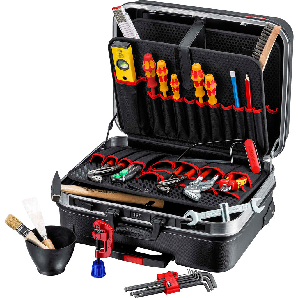 Valigetta portautensili Knipex "BIG Basic Move" per idraulica / 31 pezzi