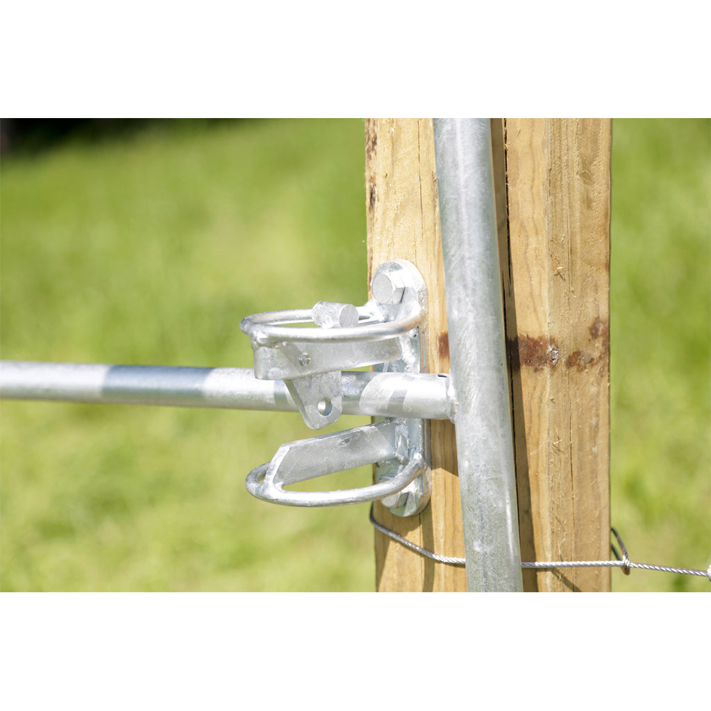 Adjustable pasture gate