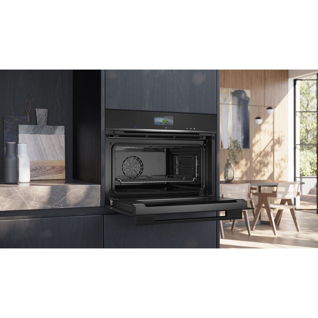 Forno a vapore compatto da incasso iQ700 CS736G1B1