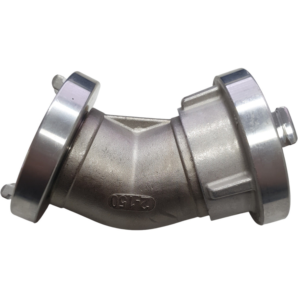 Pipe bend 45° / STORZ CC / fixed - rotatable