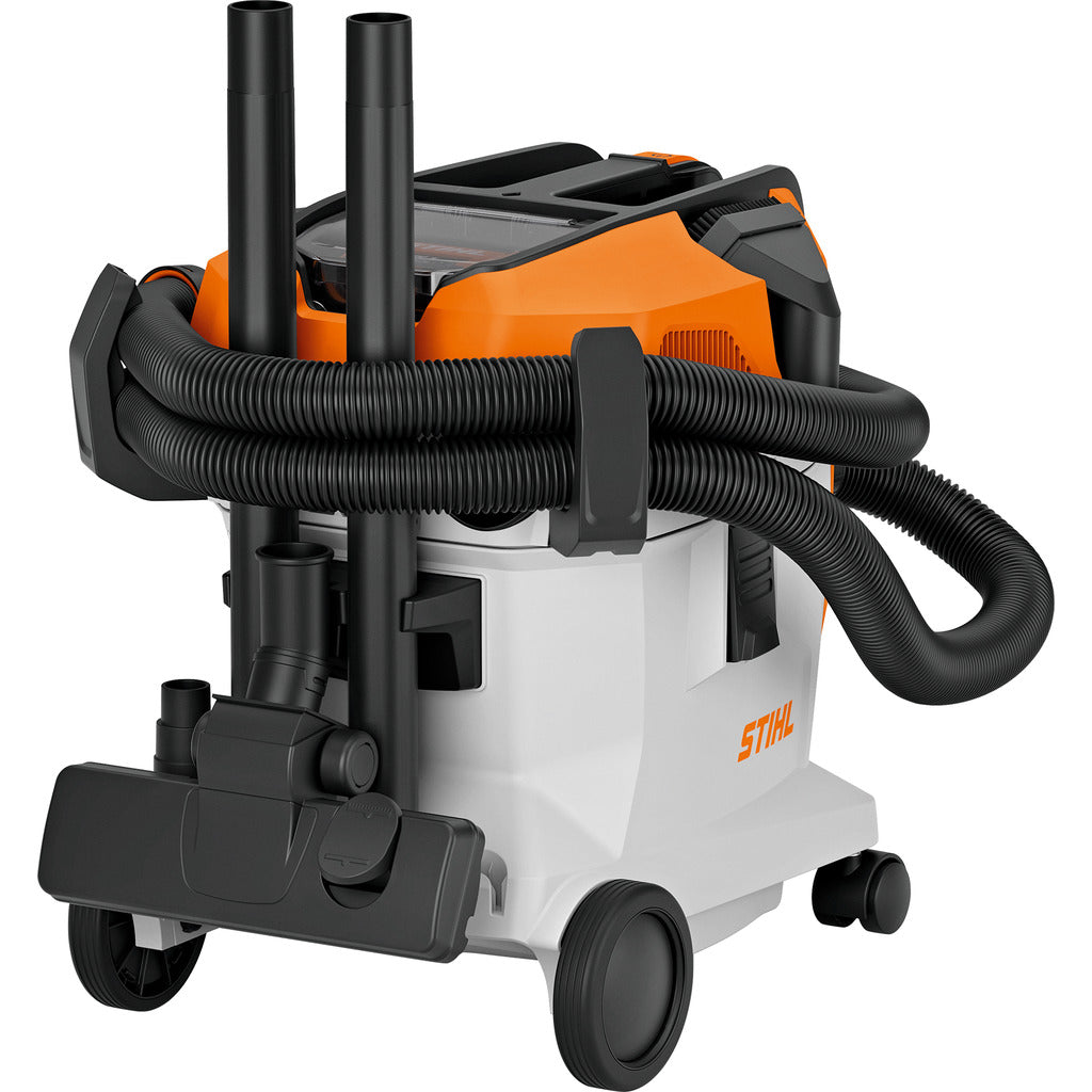 Aspirapolvere e aspiraliquidi a batteria Stihl SEA 100 L / senza batteria e caricabatteria