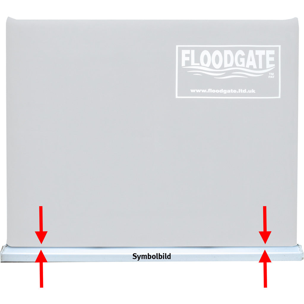 Sealing allowance for Floodgate