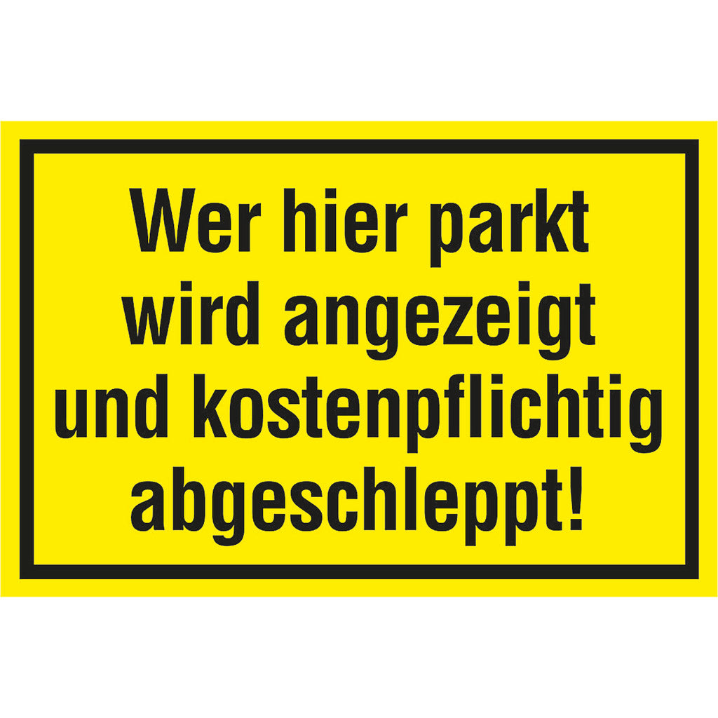 WARNING SIGN / INFORMATION SIGN