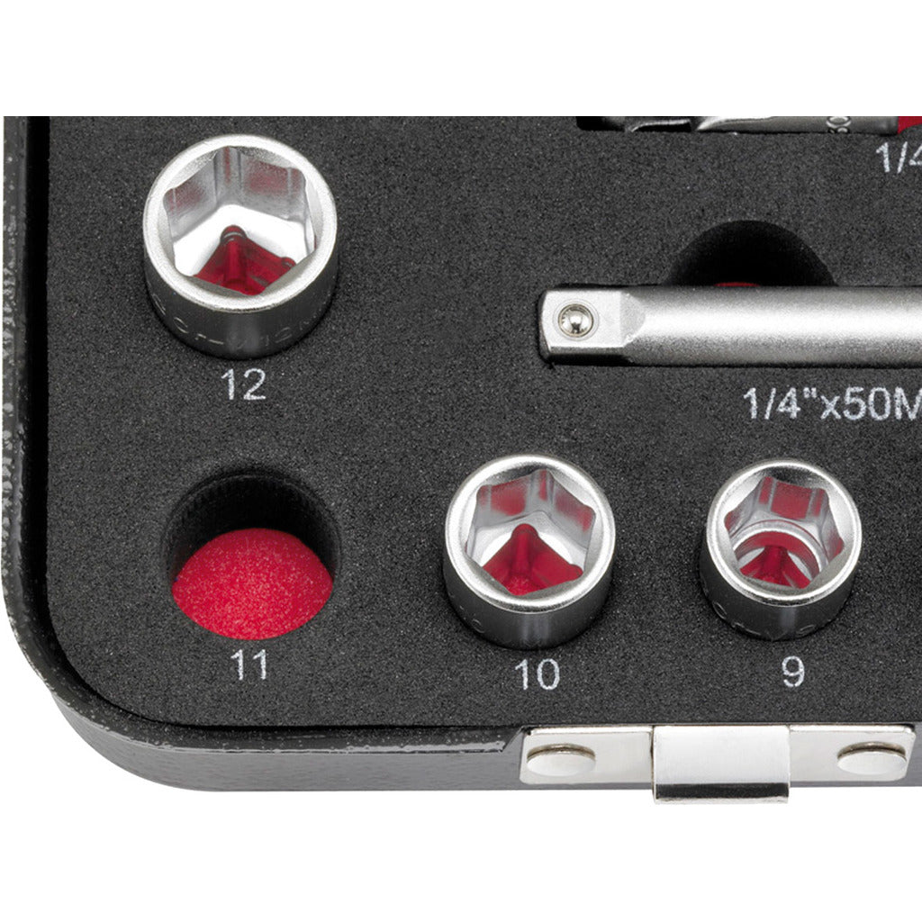 Socket wrench set 17 pcs.