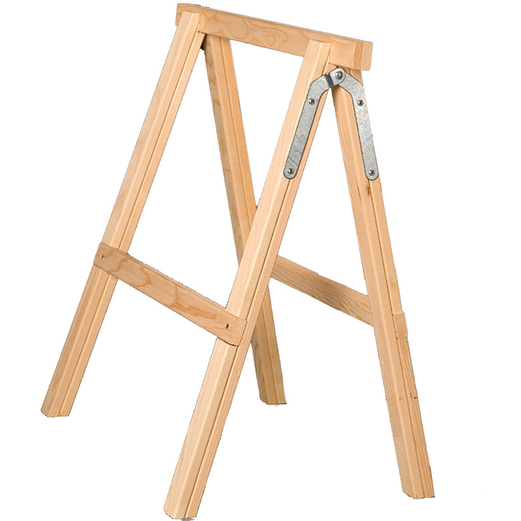 Wooden craftsman's trestle