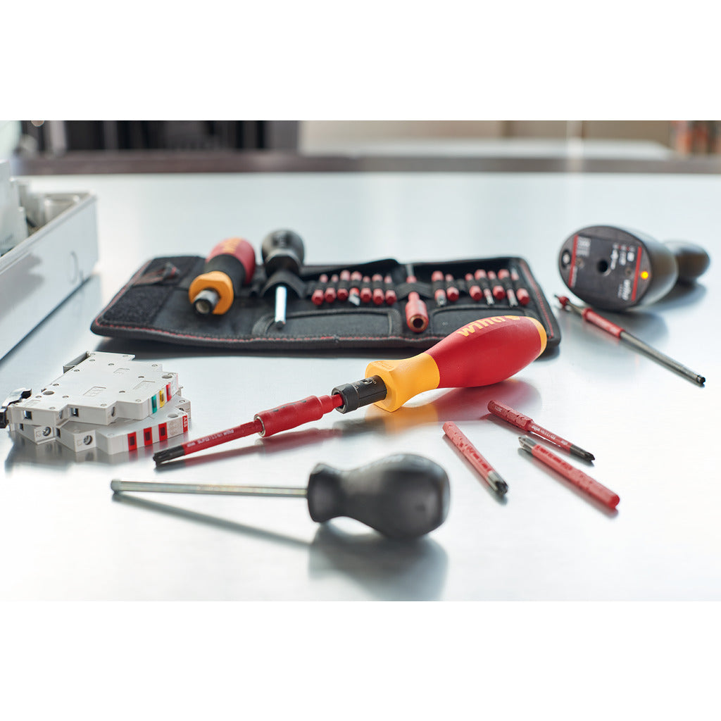 Torque screwdriver set TorqueVario-S electric assorted 19-piece