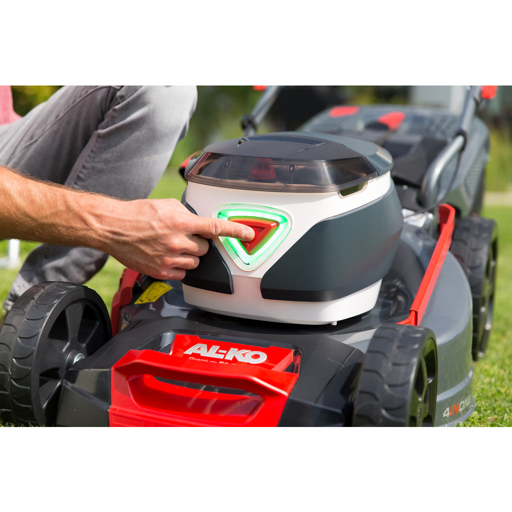 AL-KO cordless lawn mower Premium 512 Li VS-W / with 2 batteries and charger