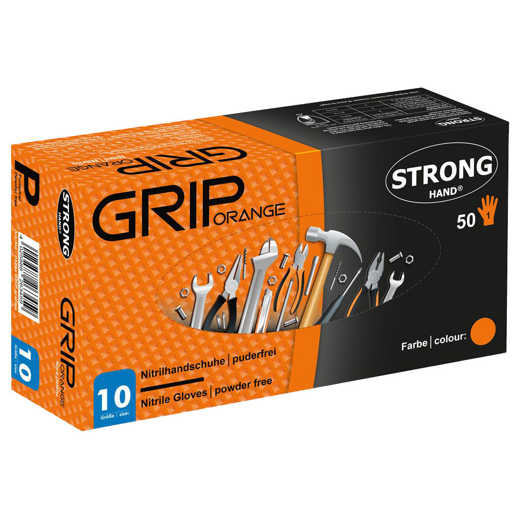 Einmalhandschuh Stronghand Grip Nitril 0424