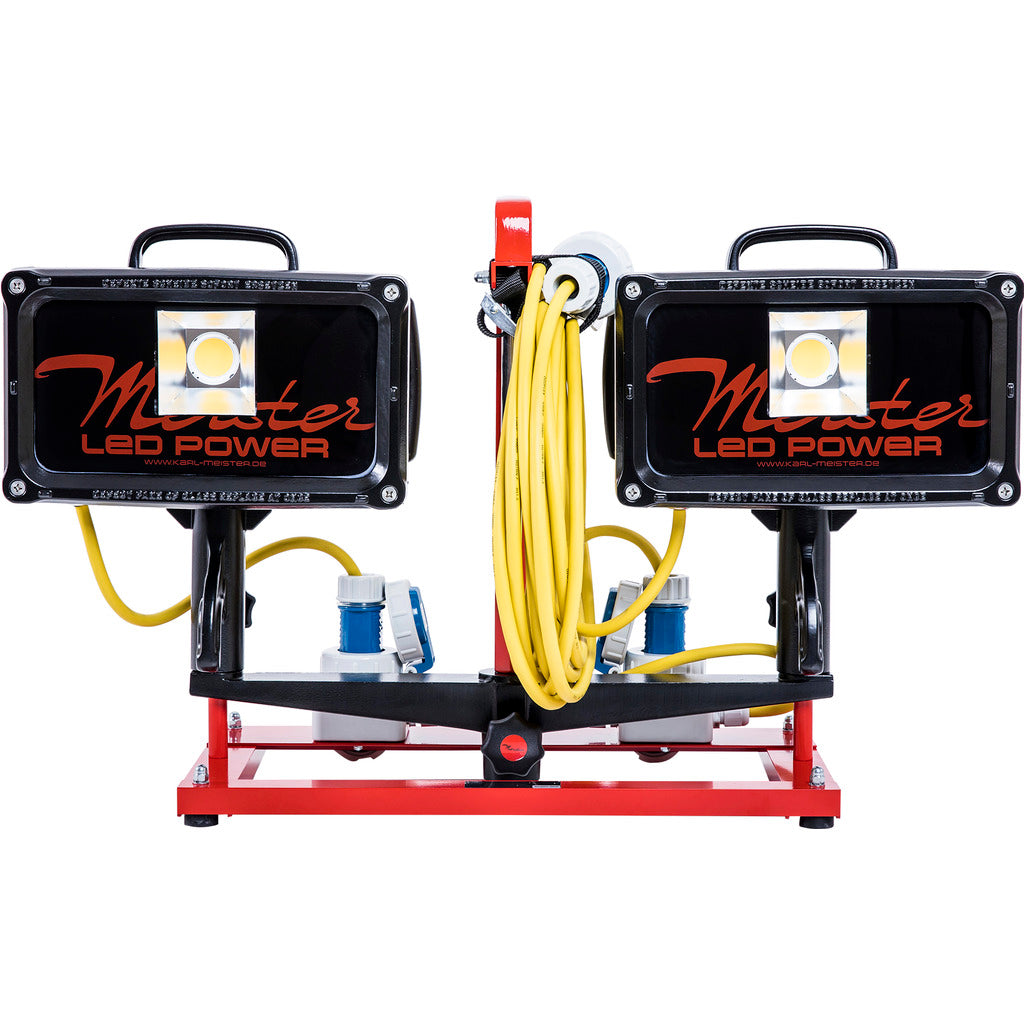 DUO-LIGHT 450 S carrier module with 2 LED high-performance spotlights 90 AC