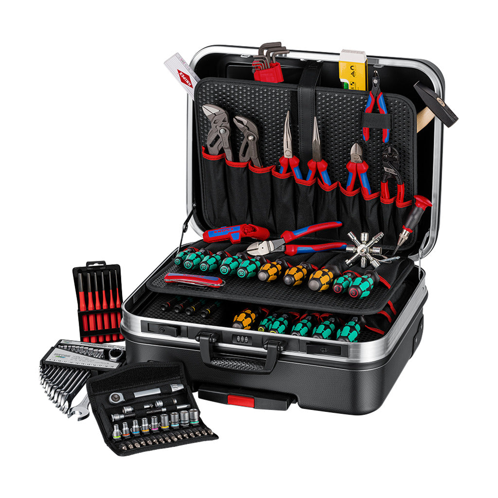 Knipex Werkzeugkoffer "BIG Basic Move" Mechanik / 90-teilig
