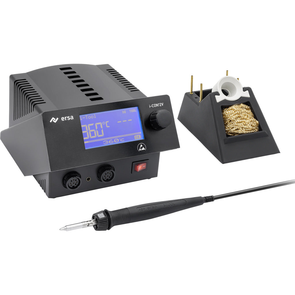 Stazione di saldatura i-CON 2V C MK2 con interfaccia / antistatica