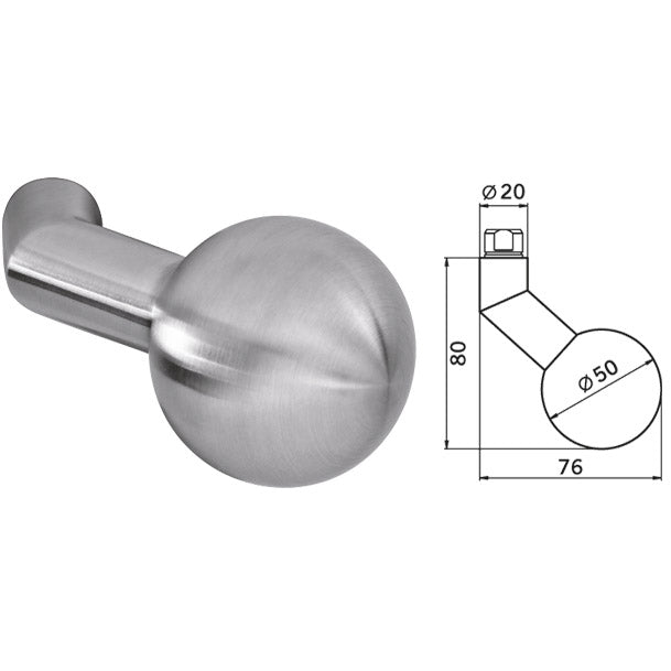 Kugelknopf Premium 8548 V