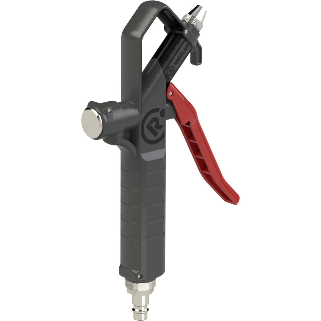 Pistola di soffiaggio con ugello standard, collegabile dal basso