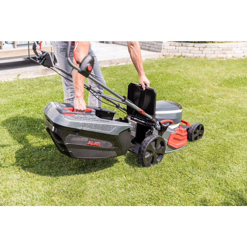 AL-KO cordless lawn mower Premium 512 Li VS-W / with 2 batteries and charger