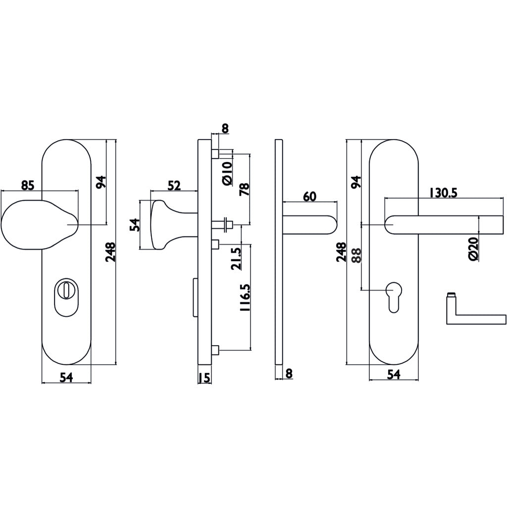 Protective set model 1802
