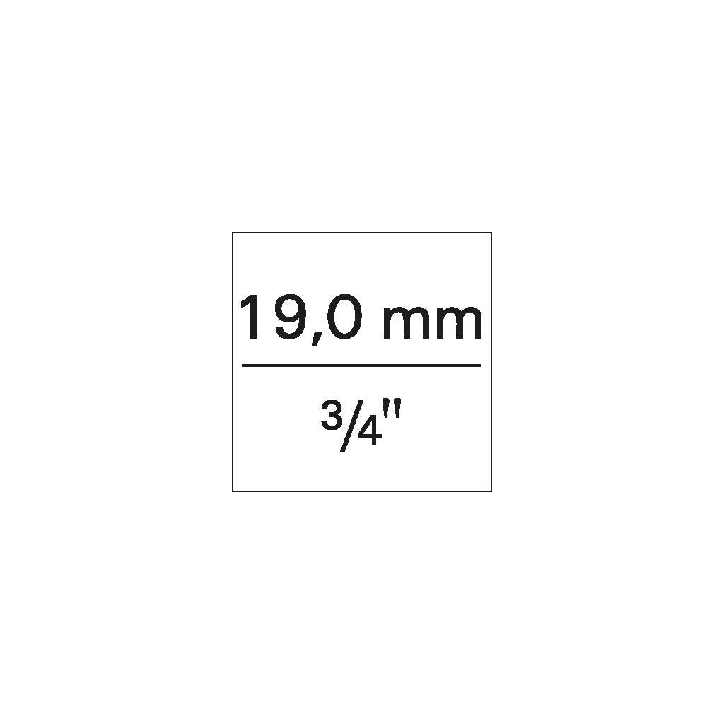 Kraft-Steckschlüssel Satz 3/4" / 11-teilig